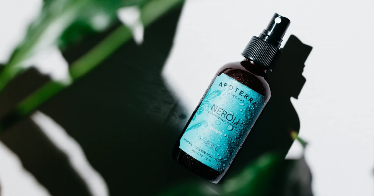 Apoterra NEROLI CLARIFYING TONER 含維他命C +綠茶的橙花淨膚水