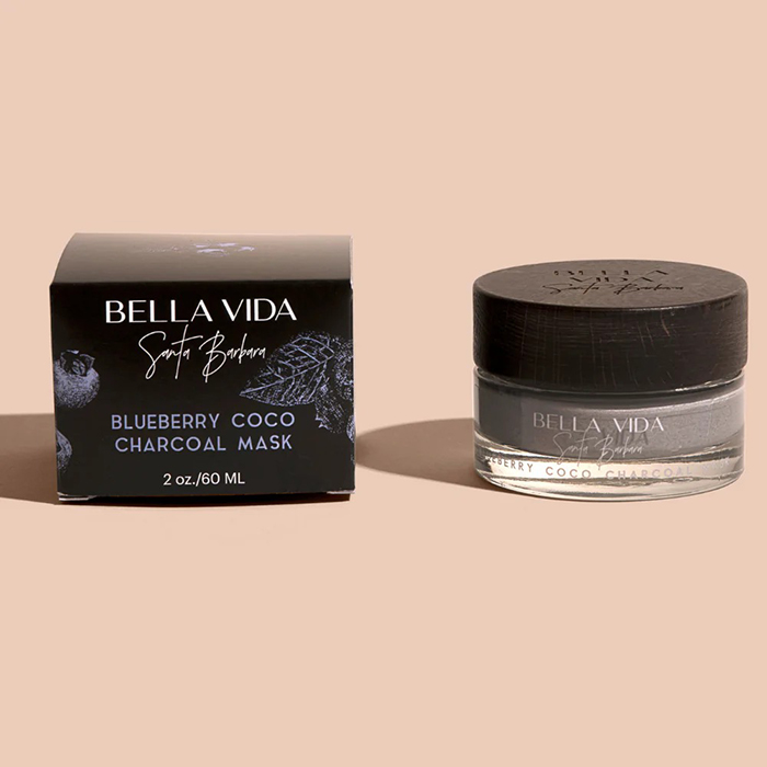 Bella Vida Blueberry Coco Charcoal Mask 藍莓可可竹炭面膜