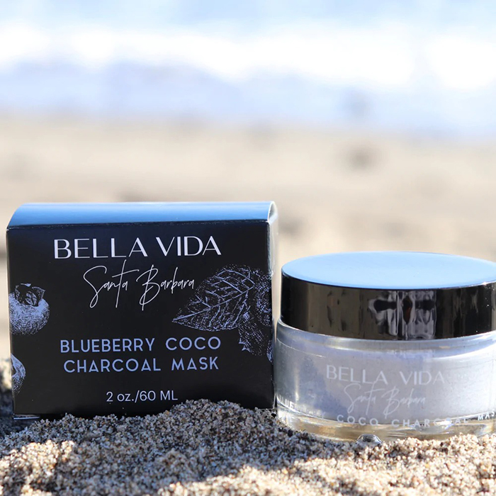Bella Vida Blueberry Coco Charcoal Mask 藍莓可可竹炭面膜