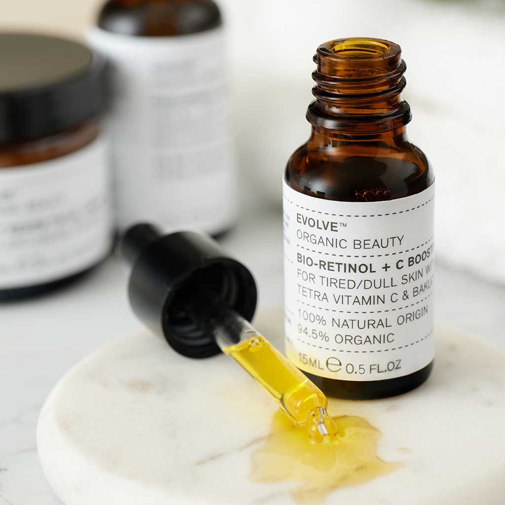Evolve Beauty Bio-Retinol+C Skin Booster 生物視黃醇+維C美白精華油