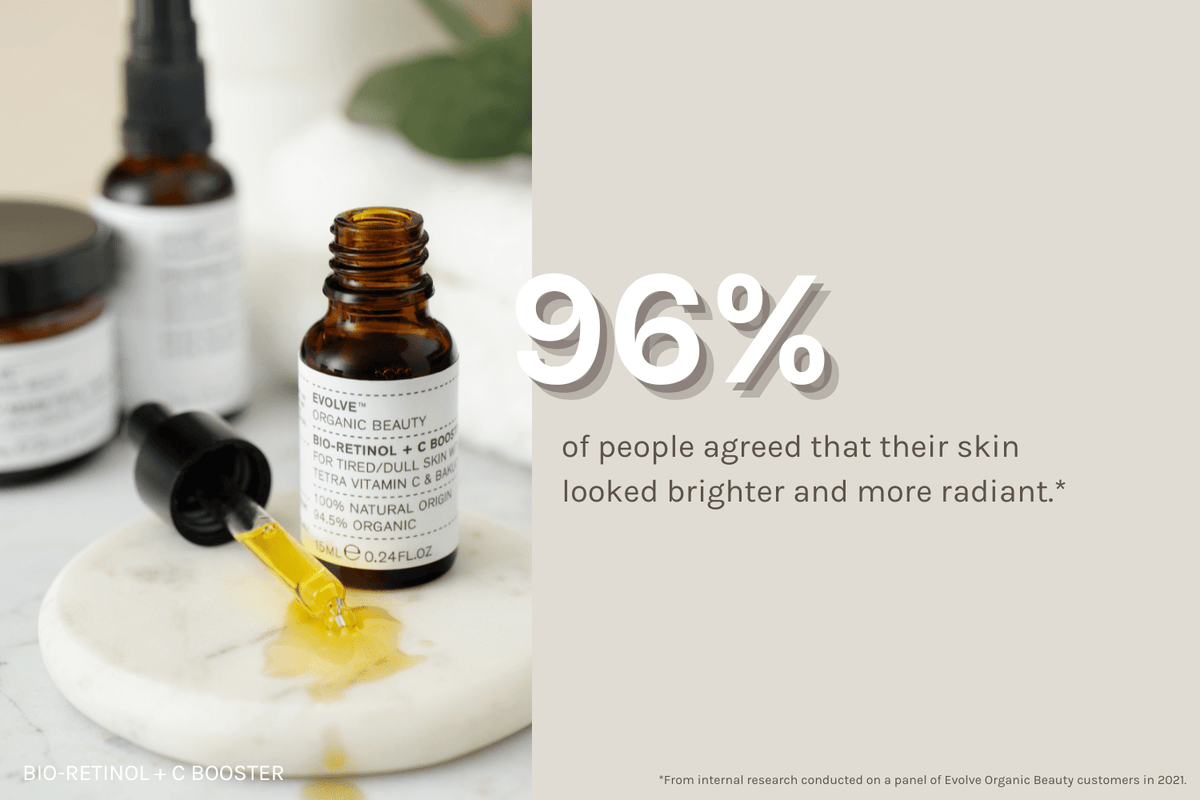 Evolve Beauty Bio-Retinol+C Skin Booster 生物視黃醇+維C美白精華油