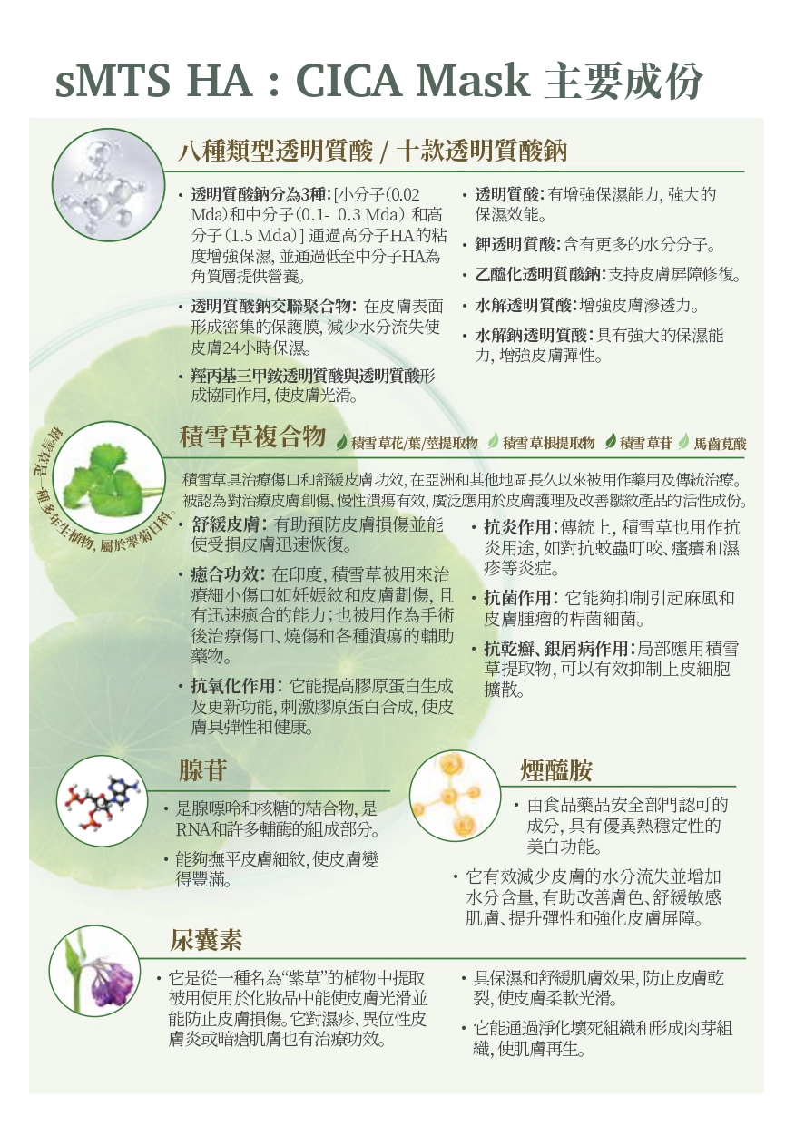 sMTS HA: CICA Mask